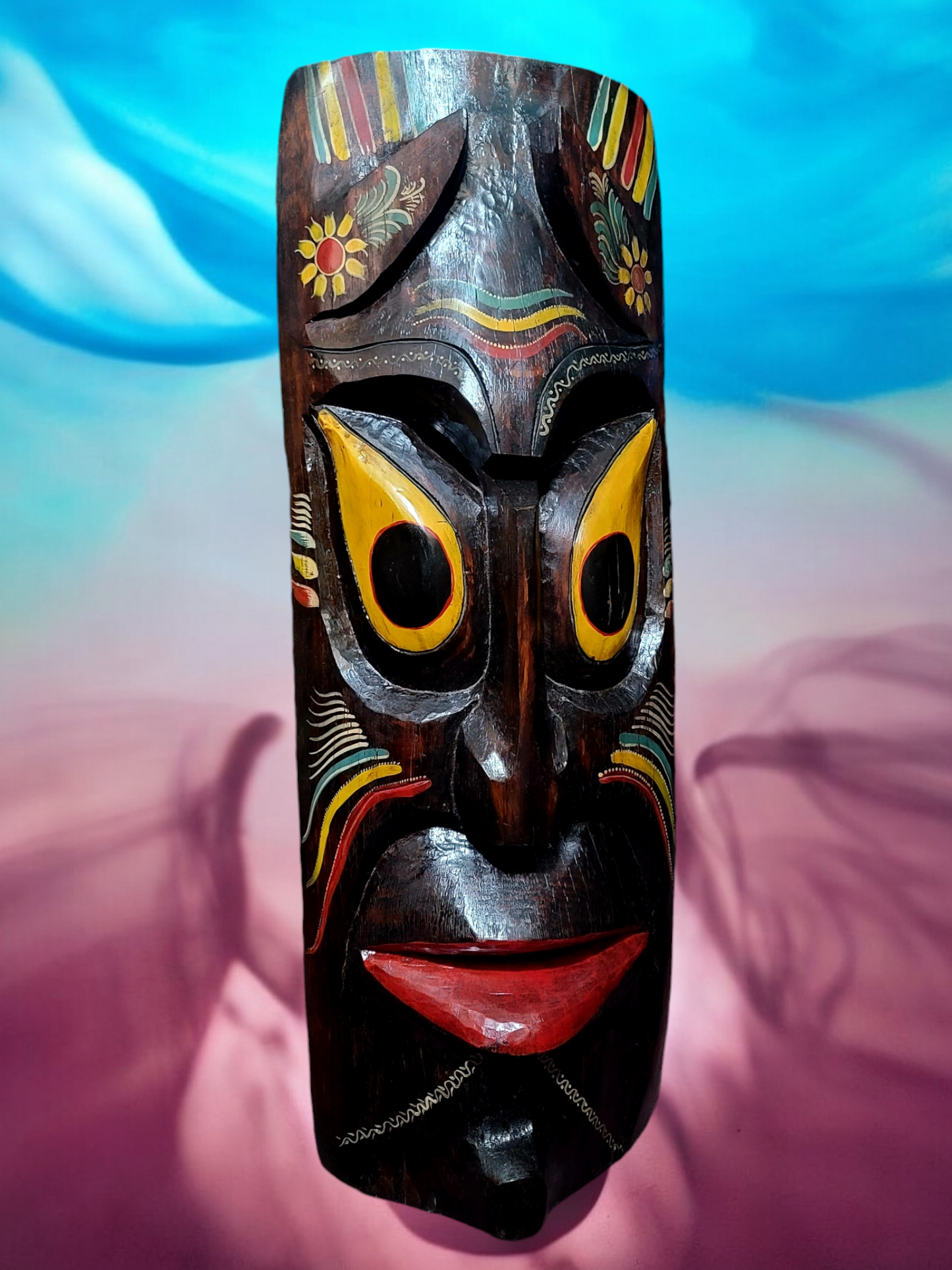 🌺 Handmade Hawaiian Tiki Mask🌺