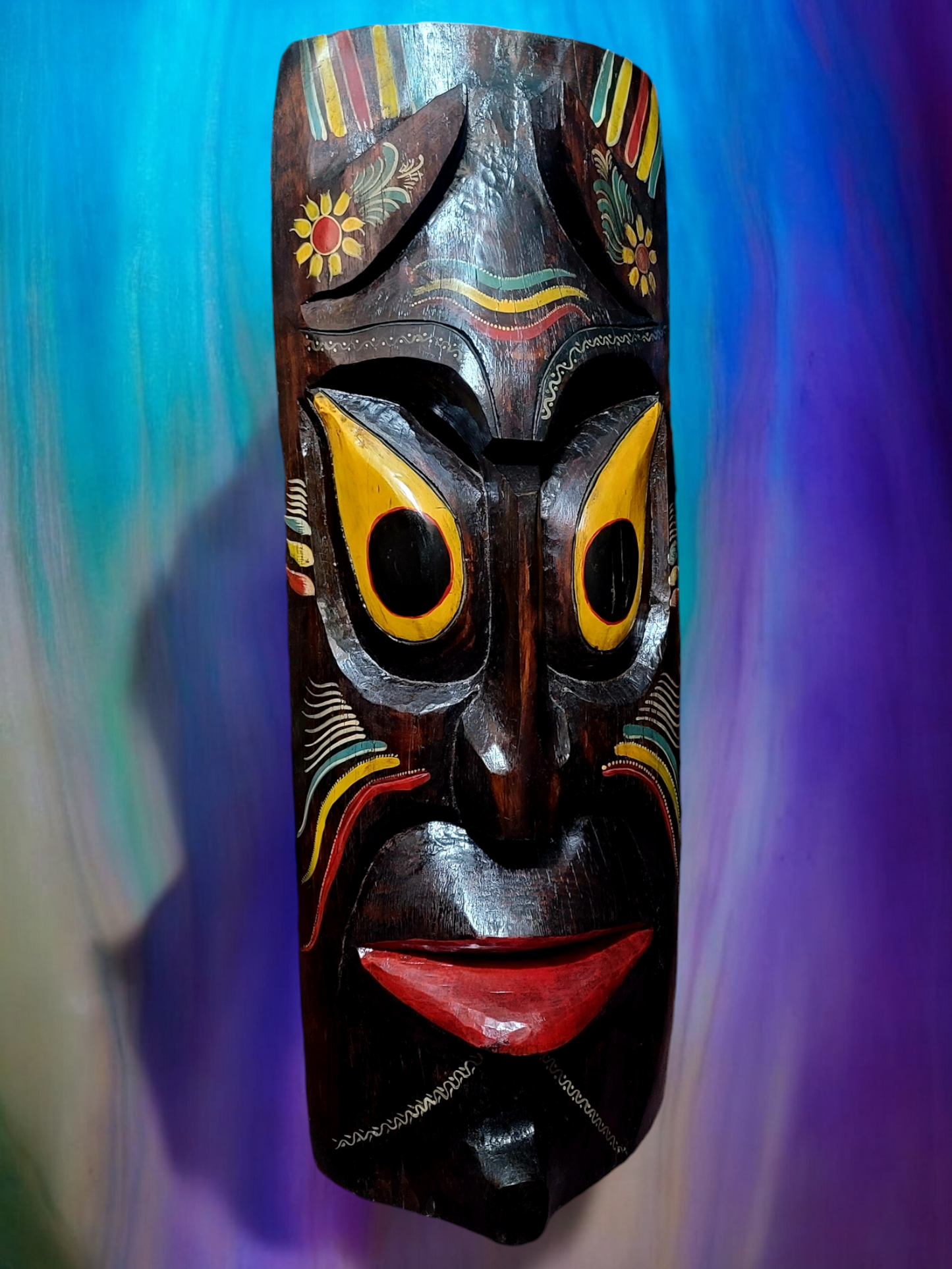 🌺 Handmade Hawaiian Tiki Mask🌺