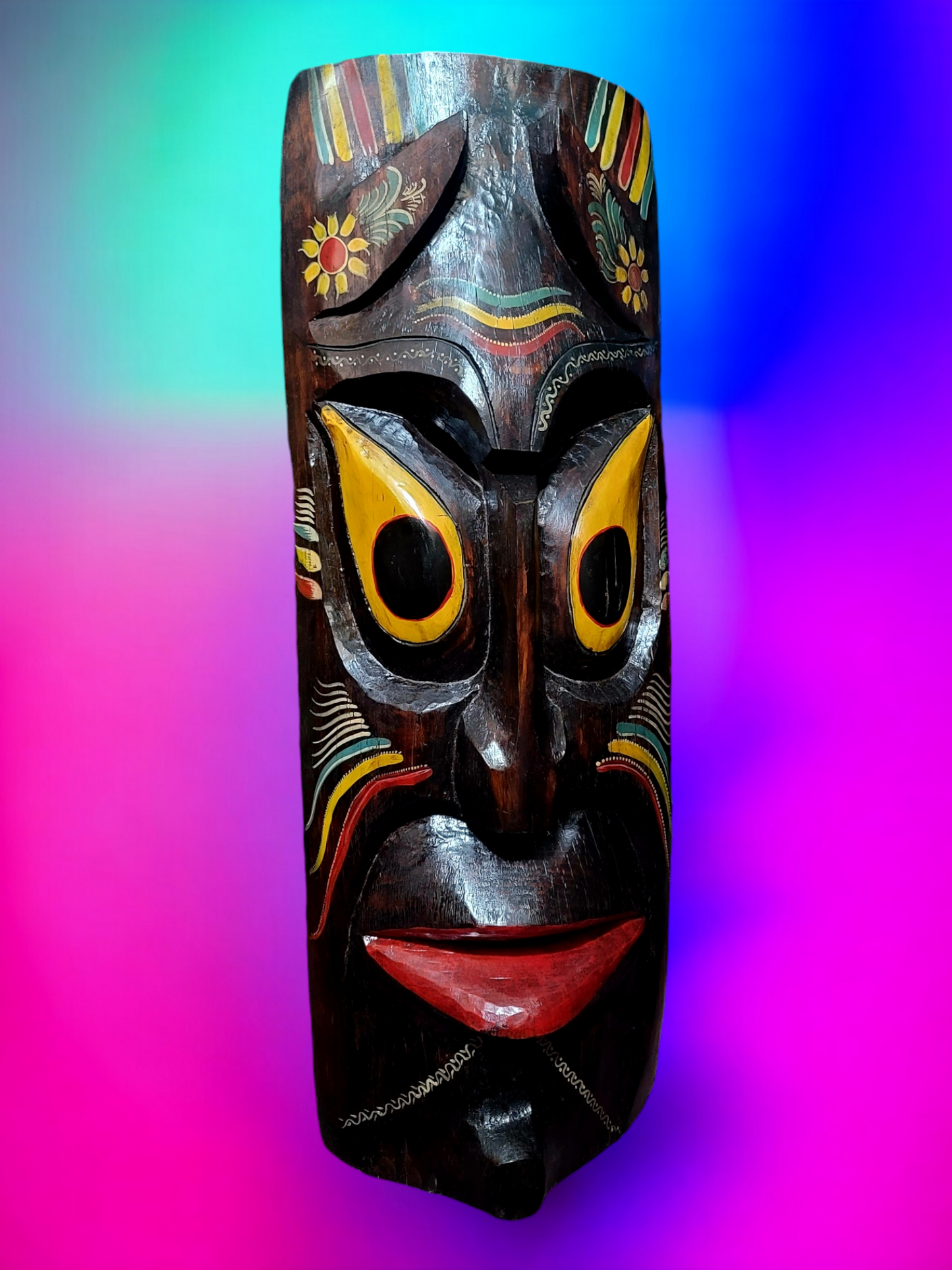 🌺 Handmade Hawaiian Tiki Mask🌺