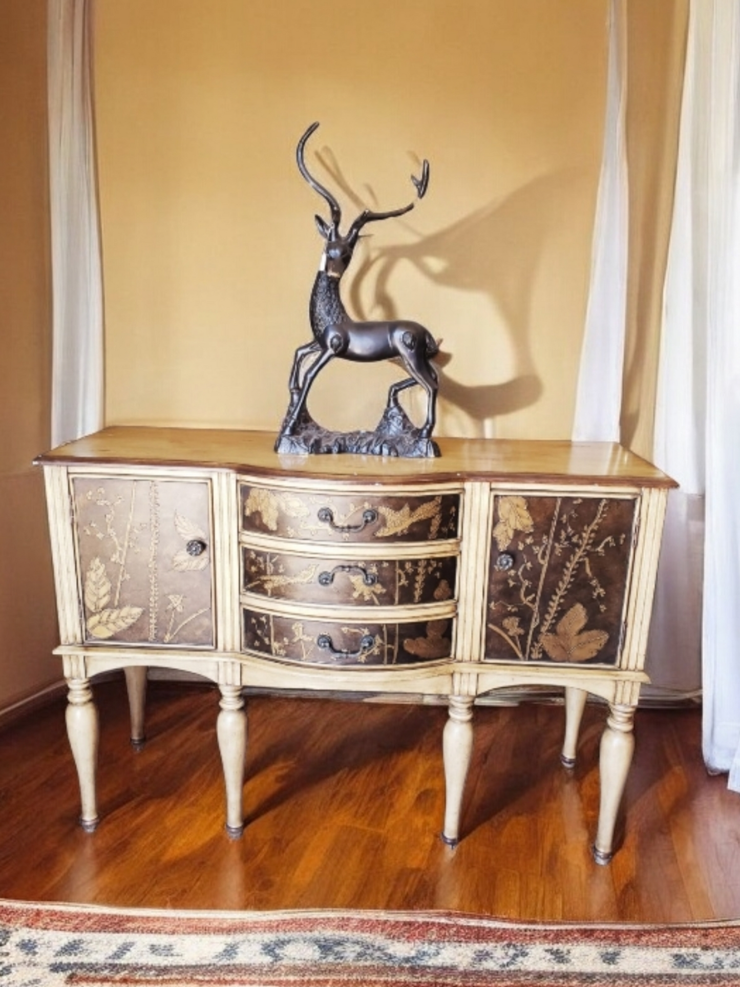 🔱🎎Credenza/Bufetero de Estilo Oriental 🎎🔱