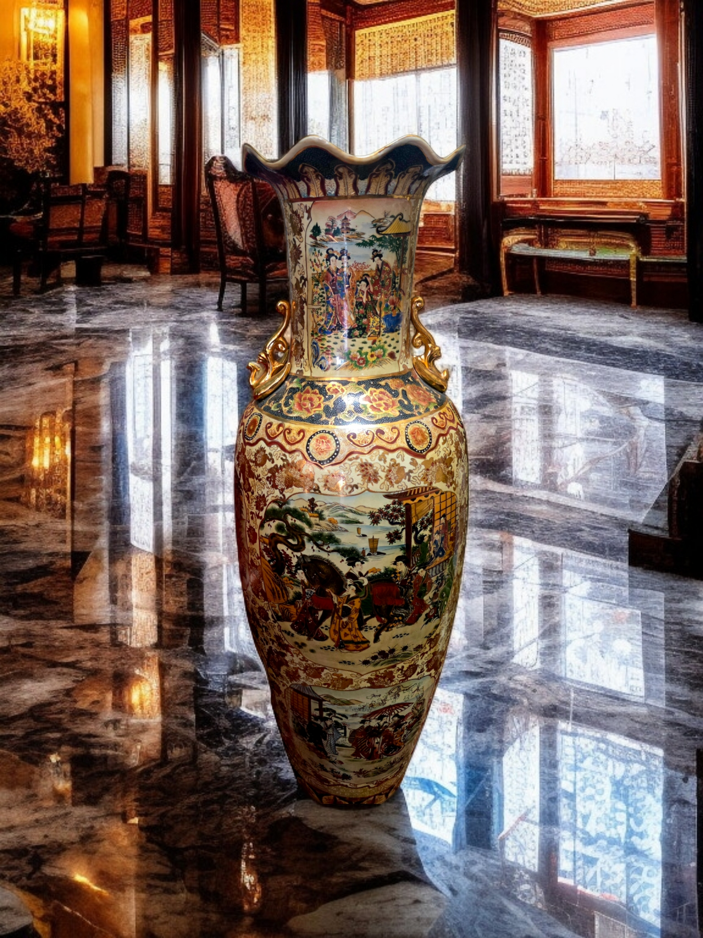 🎎🏮 🇨🇳 Jarron Oriental Monumental 🏮🎎🇨🇳