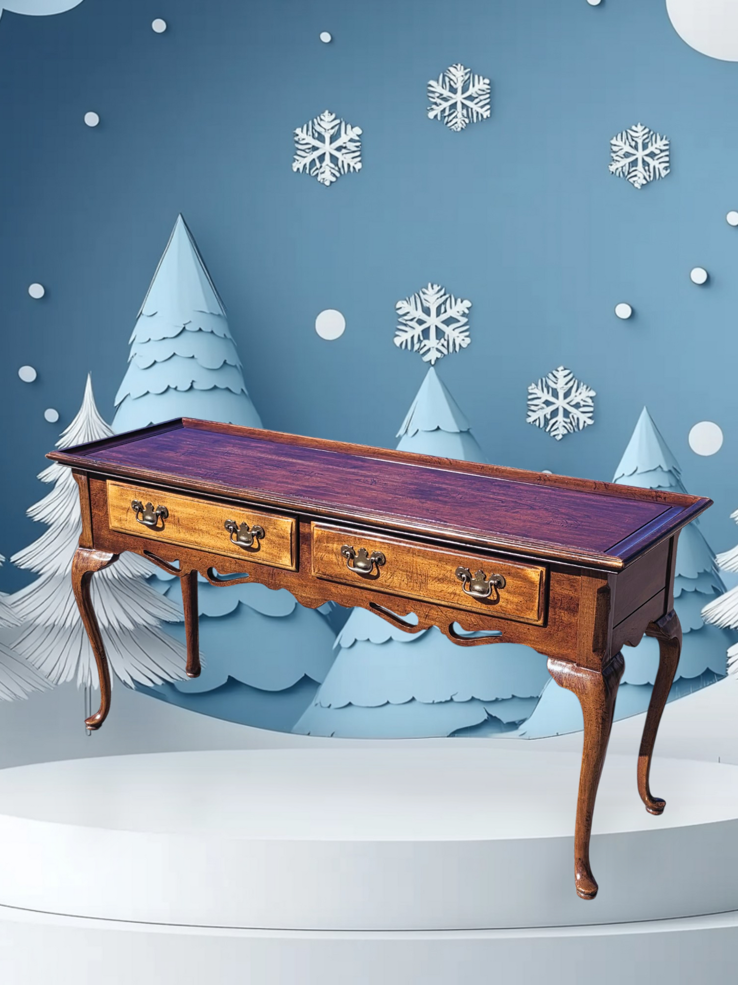 🌿✨Classic Carved Wood Credenza – Timeless Elegance for Spaces with Soul ✨🌿