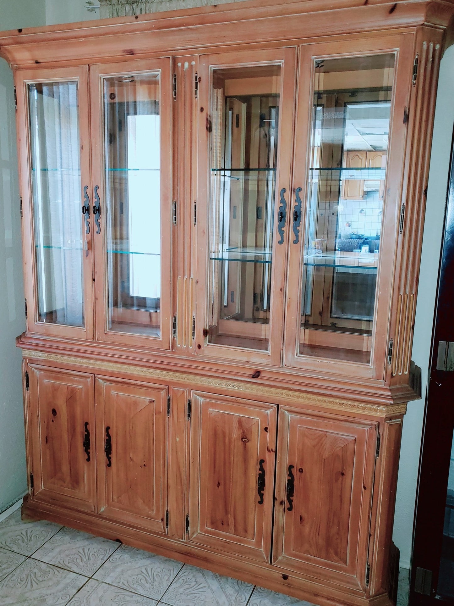 🏡🗝️Vitrina Rústica Thomasville🗝️🏡