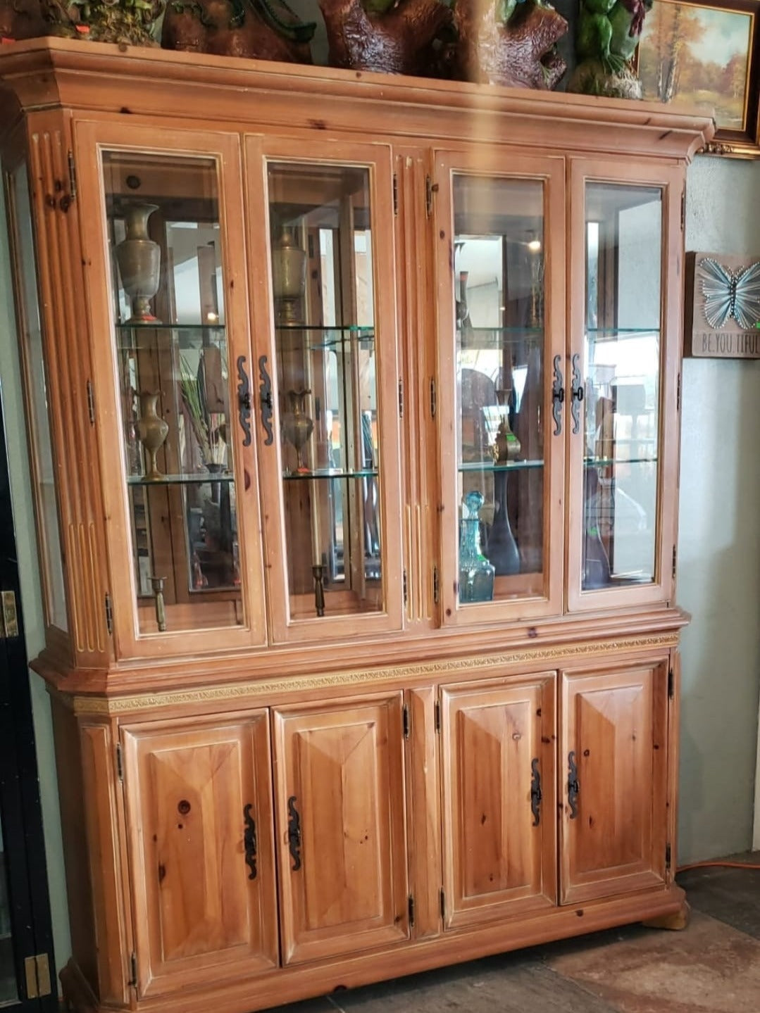 🏡🗝️Vitrina Rústica Thomasville🗝️🏡