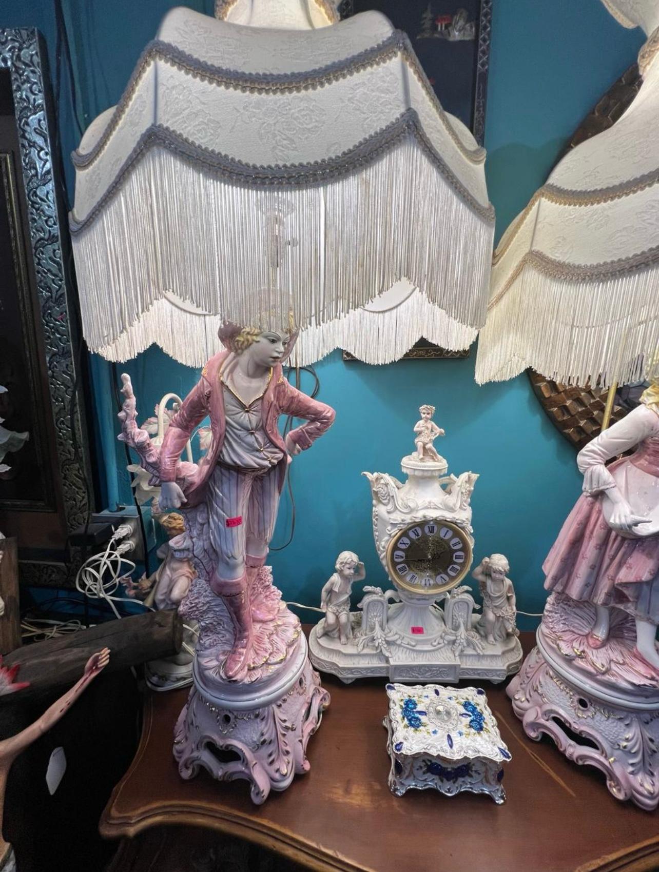 ✨CAPODIMONTE PORCELAIN LAMPS!✨