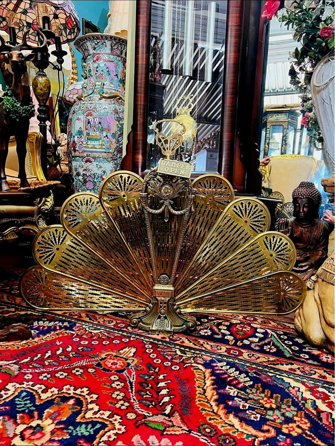 ✨Peacock Style Fireplace Screen✨