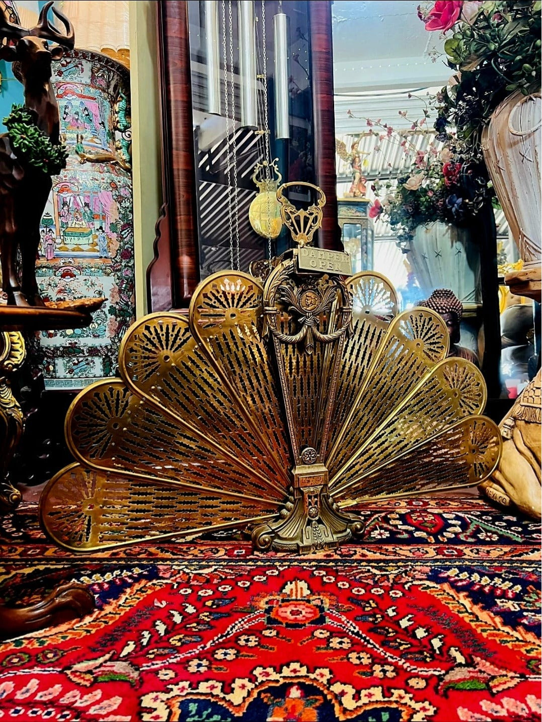 ✨Peacock Style Fireplace Screen✨