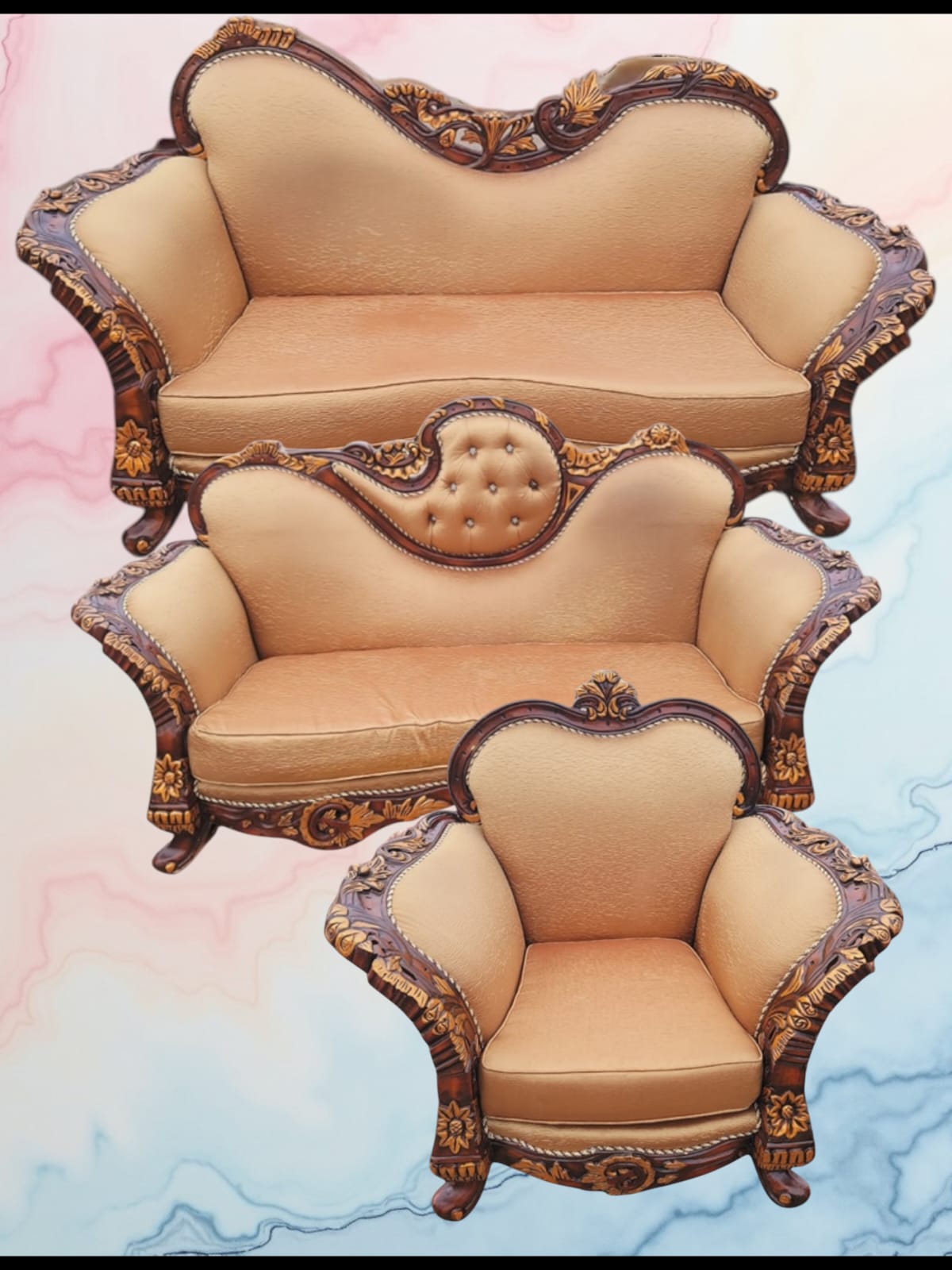 ✨ Un Tesoro de Elegancia Clásica: Sala Antigua de Ensueño ✨