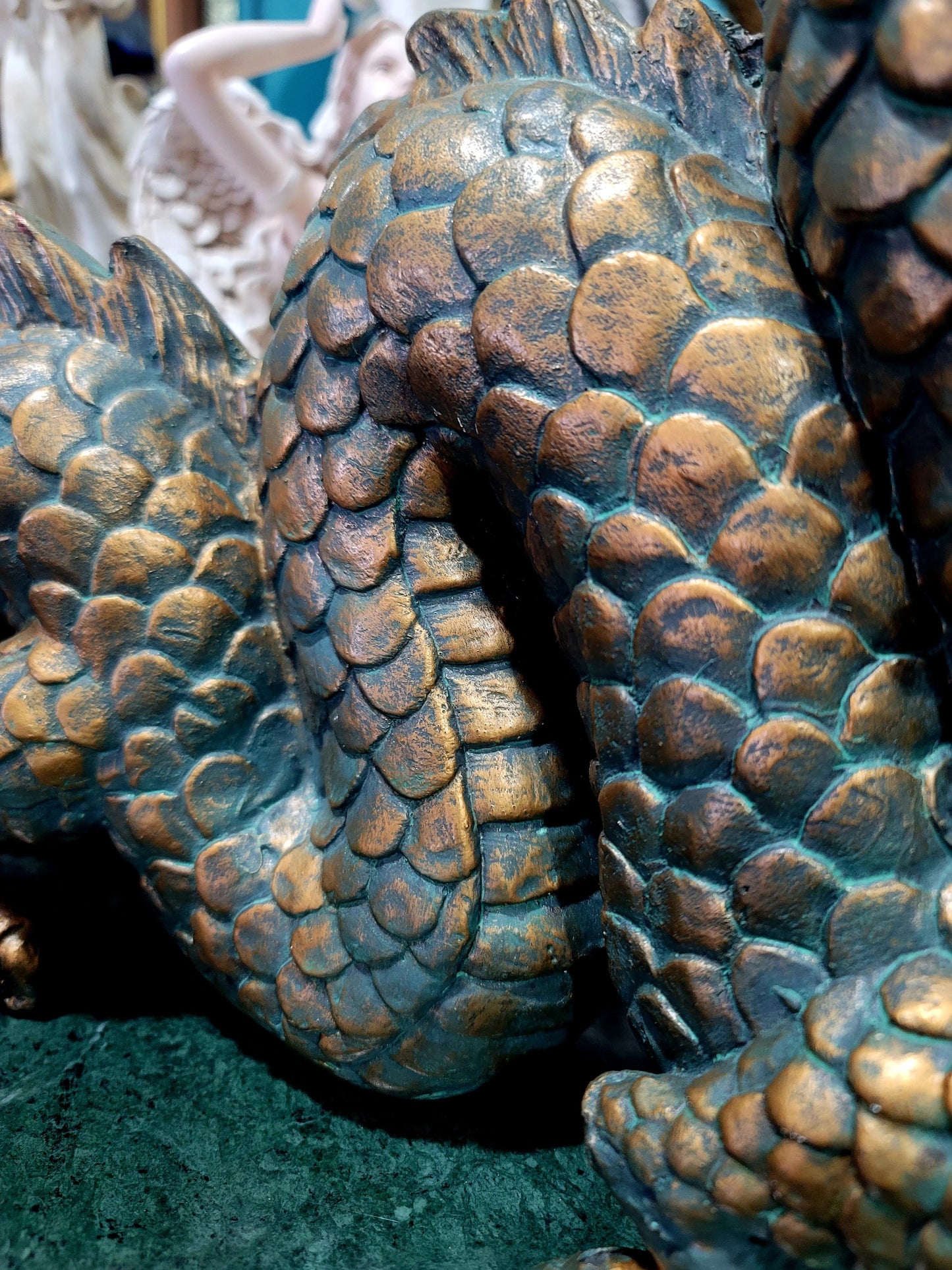 🐉 Figura Decorativa de Dragon Oriental en Resina 🐉