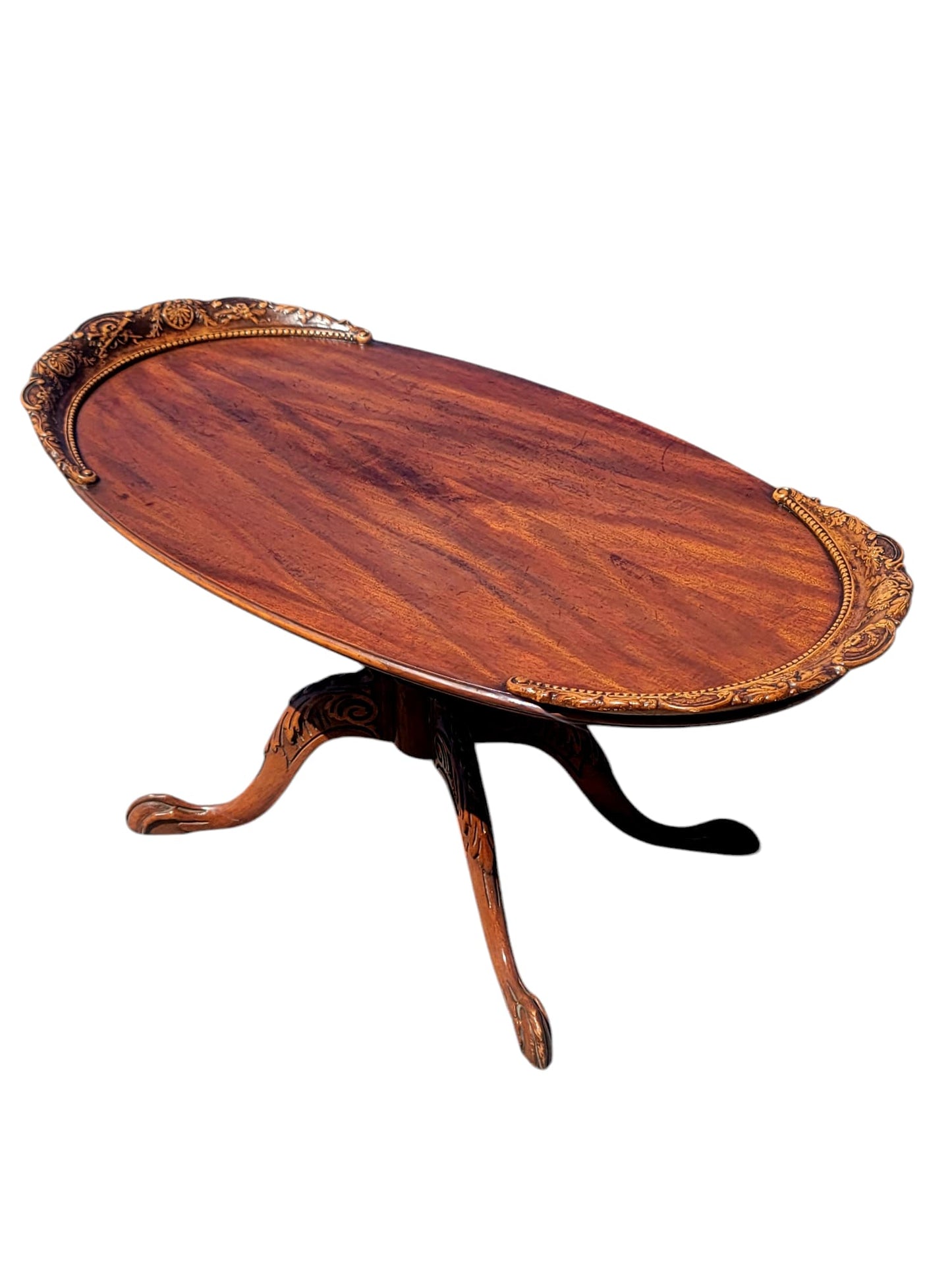 🌟 Antique Table With Inlaid Wood ✨