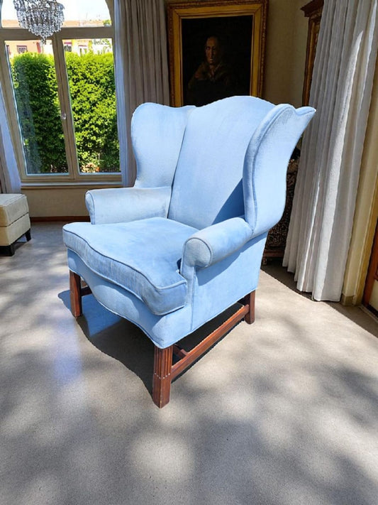 🎩 Sillon Vintage Drexel 1991 – Elegancia Atemporal en Terciopelo de Alta Calidad🎩