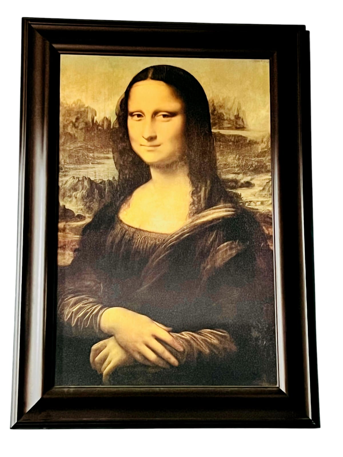 🌺🖼️Representación de la Mona Lisa – Arte Clásico en Formato Contemporáneo🖌️