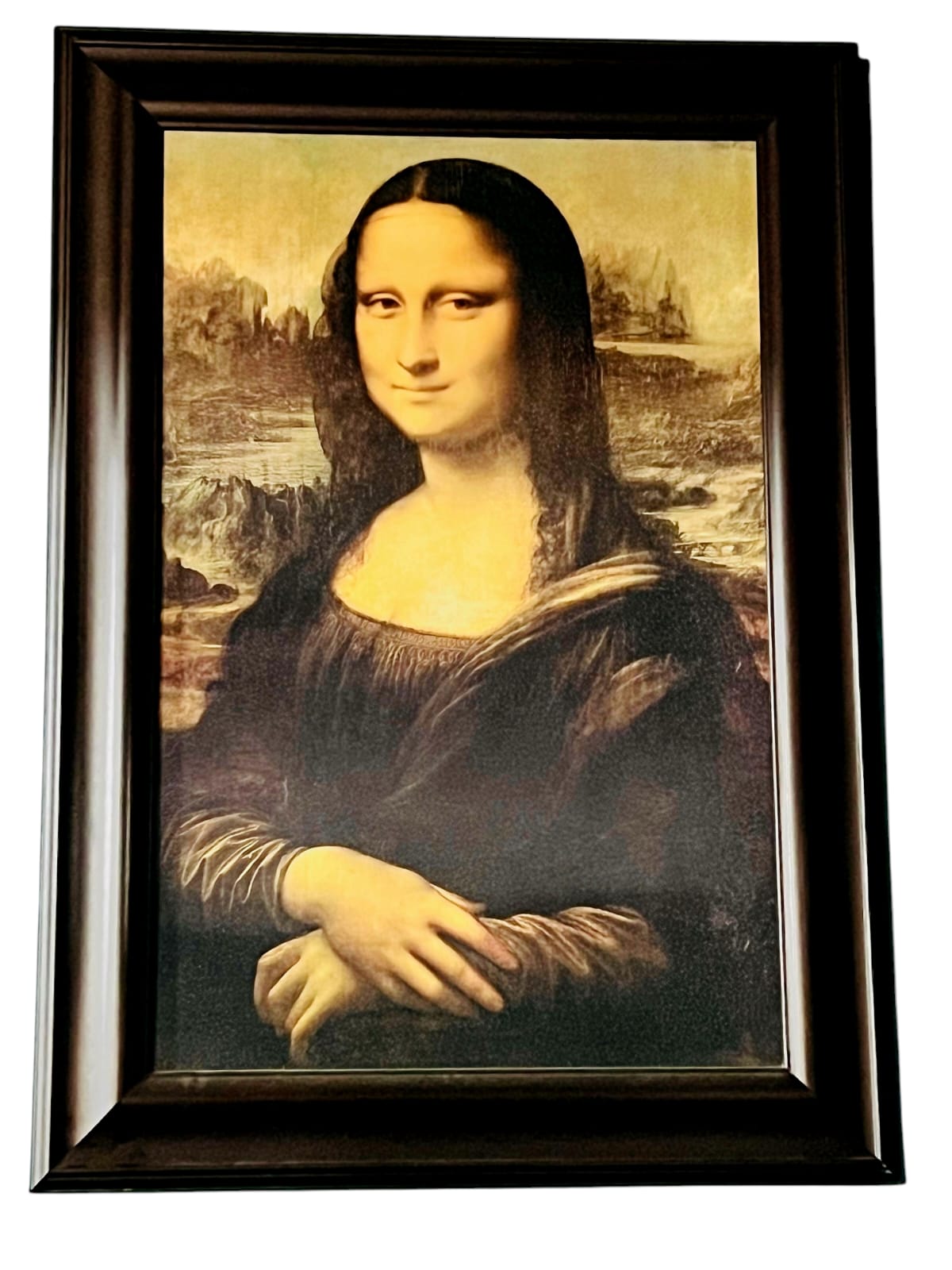 🌺🖼️Representación de la Mona Lisa – Arte Clásico en Formato Contemporáneo🖌️
