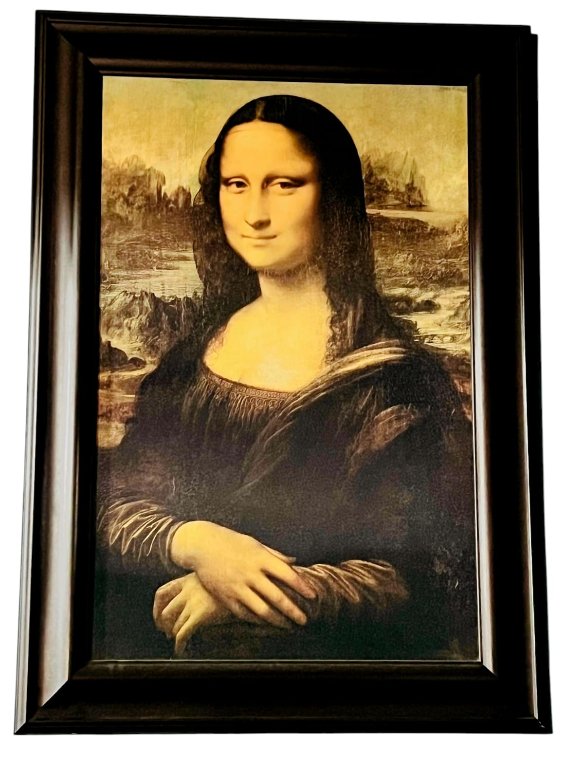 🌺🖼️Representación de la Mona Lisa – Arte Clásico en Formato Contemporáneo🖌️
