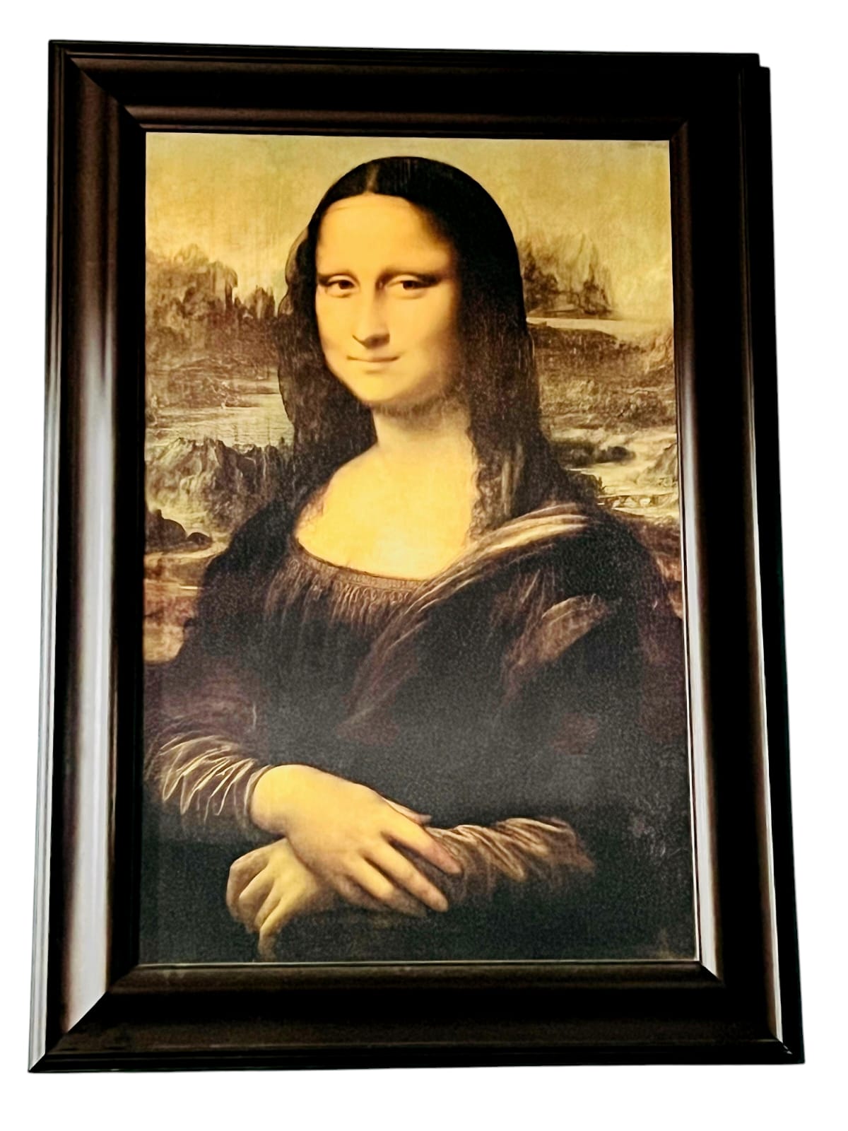 🌺🖼️Representación de la Mona Lisa – Arte Clásico en Formato Contemporáneo🖌️