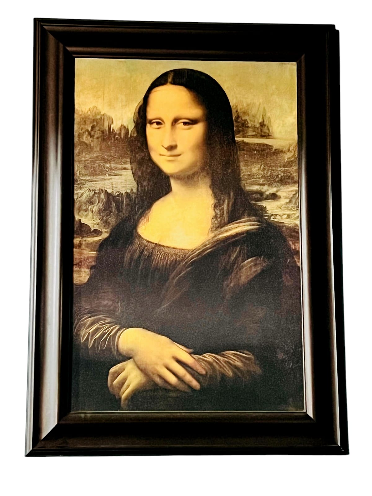 🌺🖼️Representación de la Mona Lisa – Arte Clásico en Formato Contemporáneo🖌️