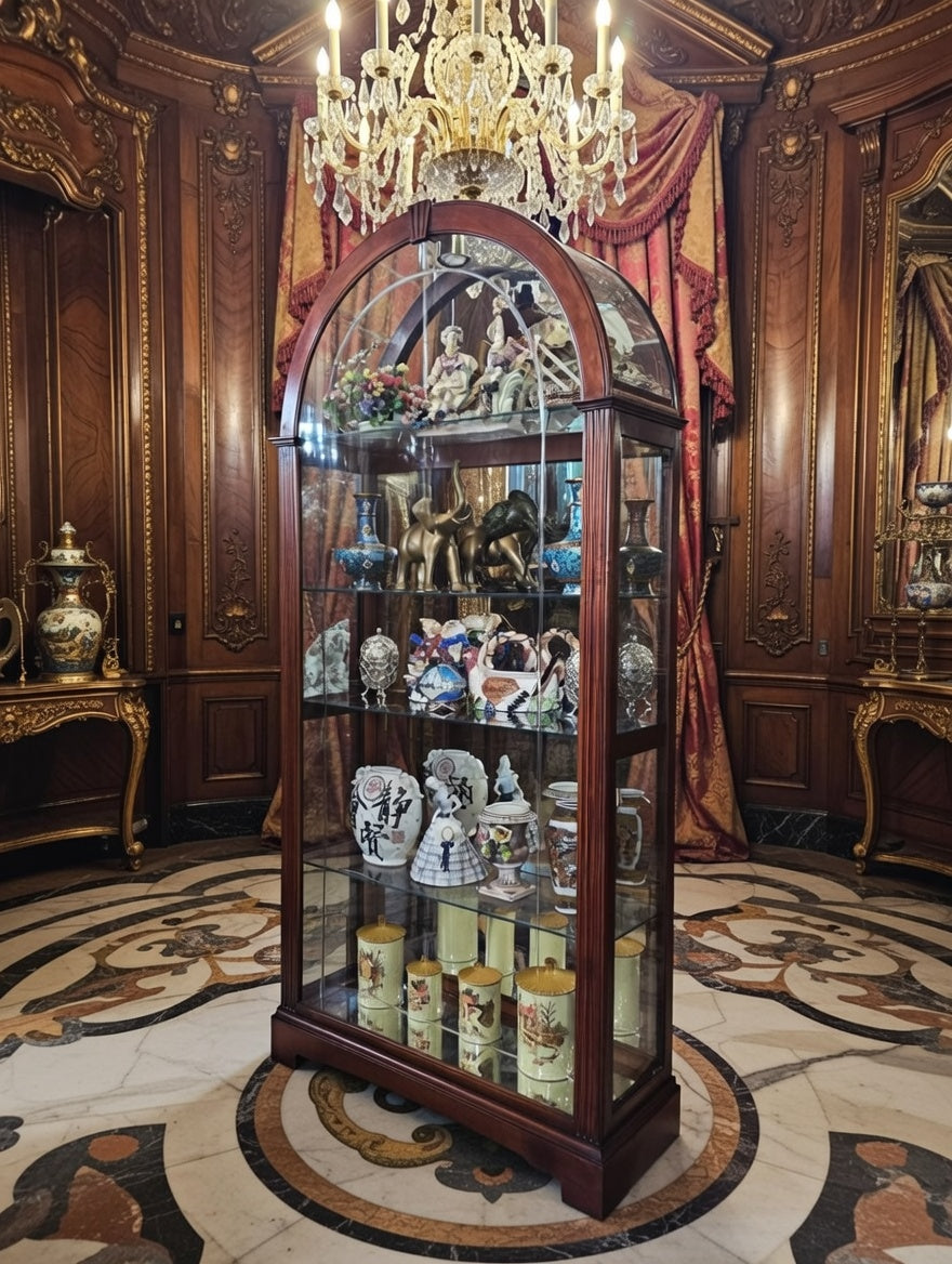 Howard Miller Collector's Cabinet Model 680-186 🕰️🪙🪶