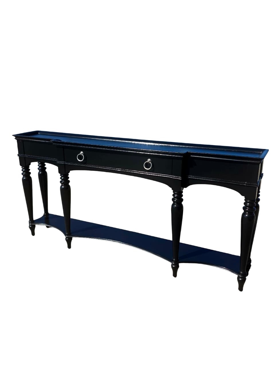 Grand Console Table in Espresso 2971-401 - Wooden Credenza🪞🕰️