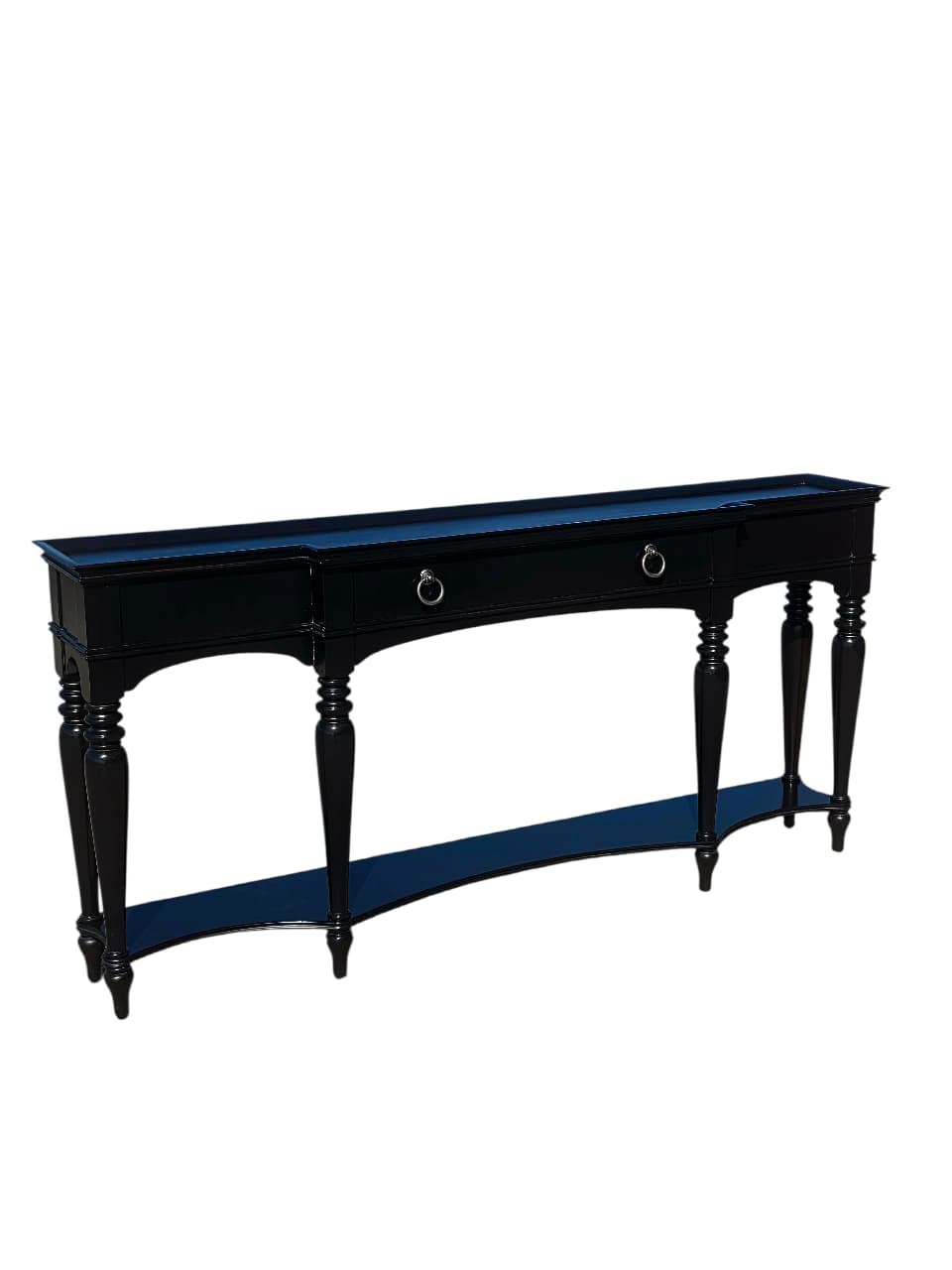 Grand Console Table in Espresso 2971-401 - Wooden Credenza🪞🕰️