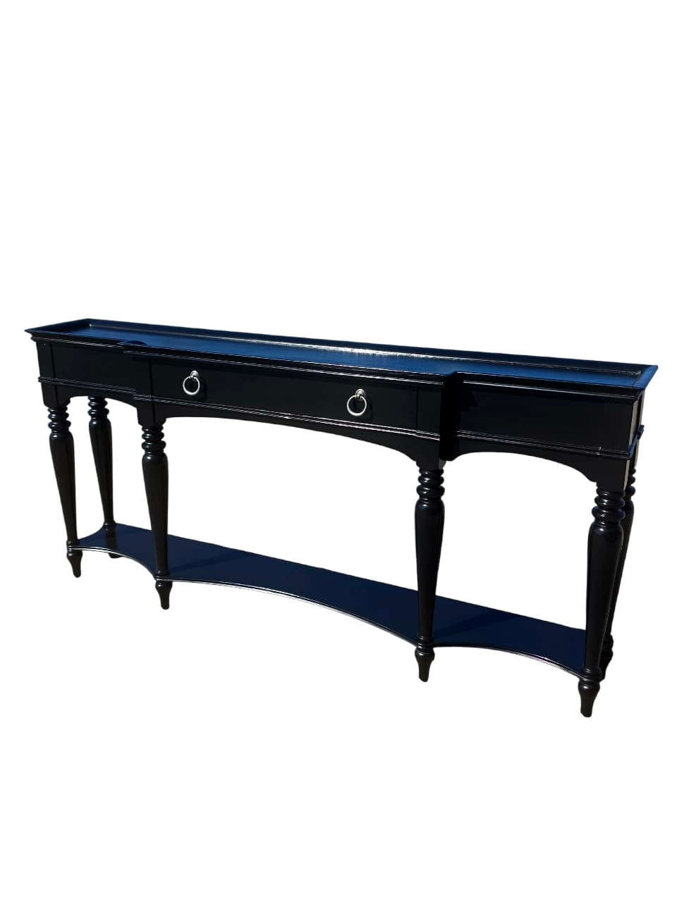 Grand Console Table in Espresso 2971-401 - Wooden Credenza🪞🕰️
