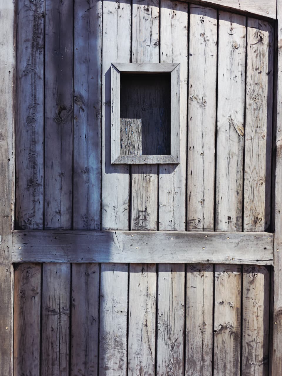 Rustic Aged Cedar Door – A Threshold of Strength and Tradition