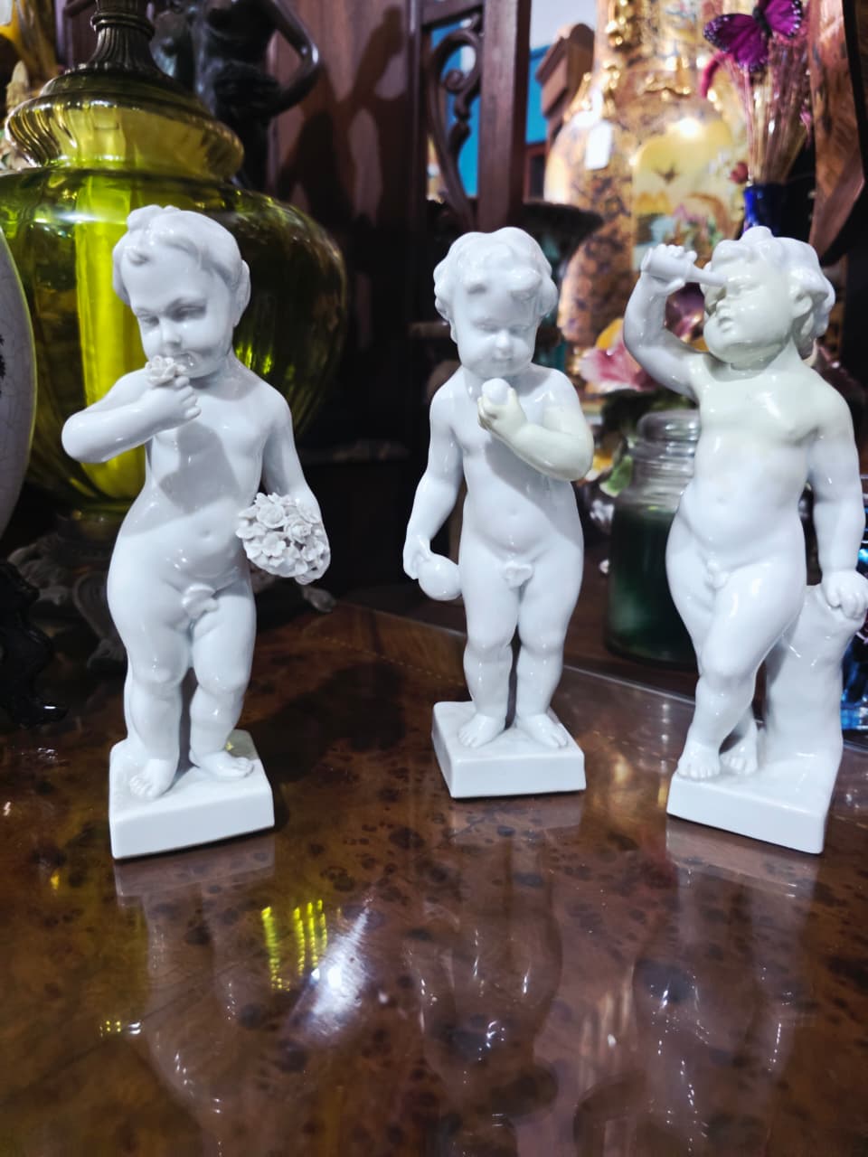 Wallendorf Porcelain Manufactory Fine Porcelain Collection – Five Child Figures🌿🏺