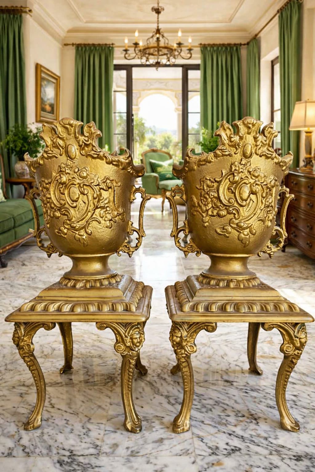 Neoclassical Planters – Art and Elegance ✨🌿🏺