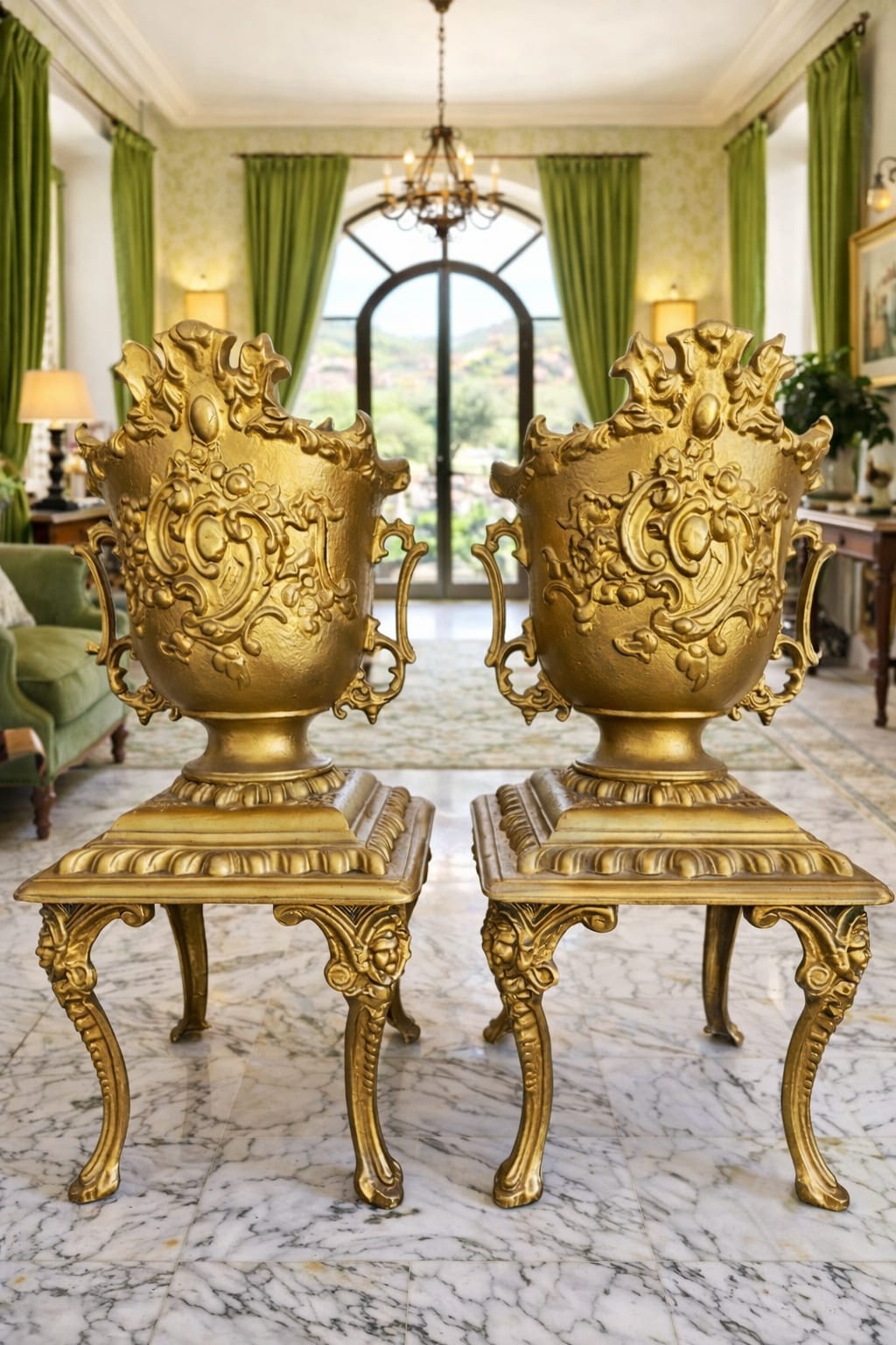 Neoclassical Planters – Art and Elegance ✨🌿🏺