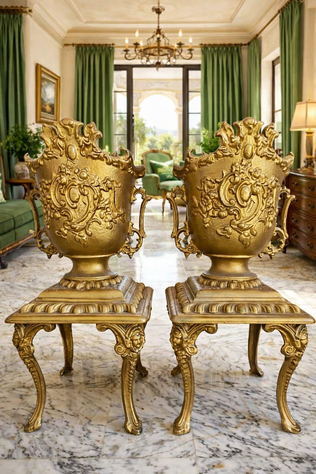 Neoclassical Planters – Art and Elegance ✨🌿🏺