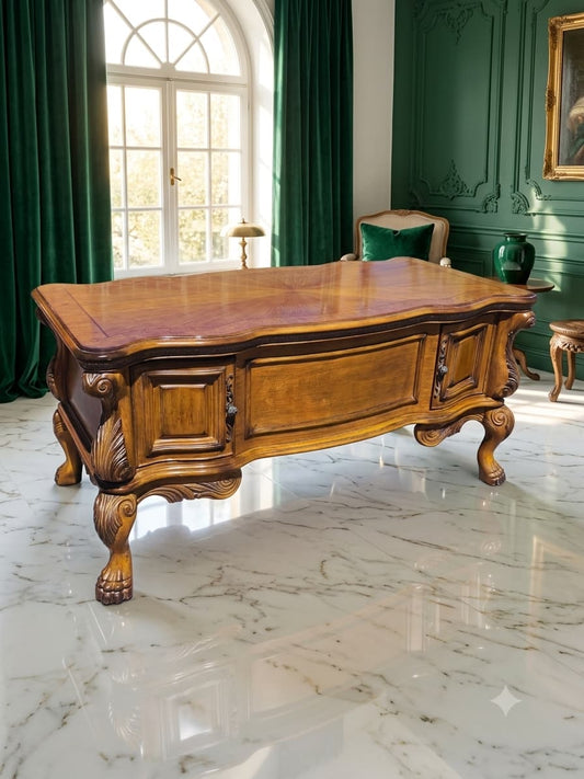 Escritorio Ejecutivo AICO – Michael Amini, Signature Series⚜️🏛️🌿