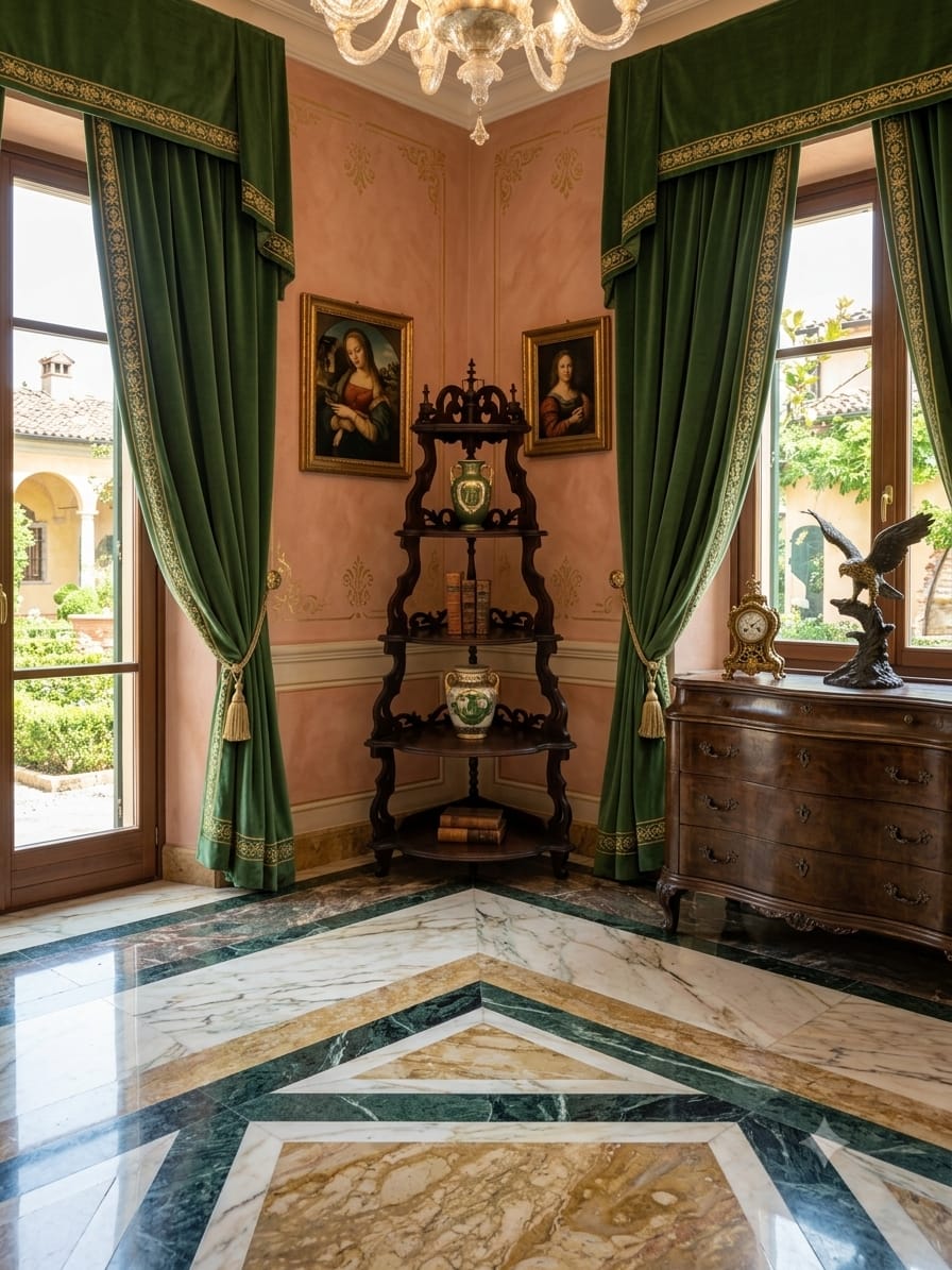 Esquinero Victoriano Tallado🌿🏛️🌿