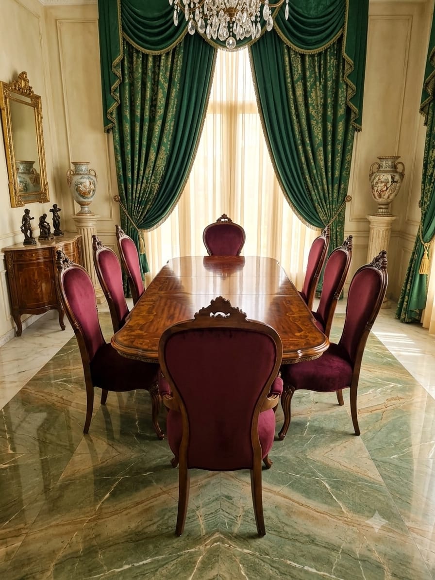 Comedor AICO “La Francais” de Michael Amini 🍷