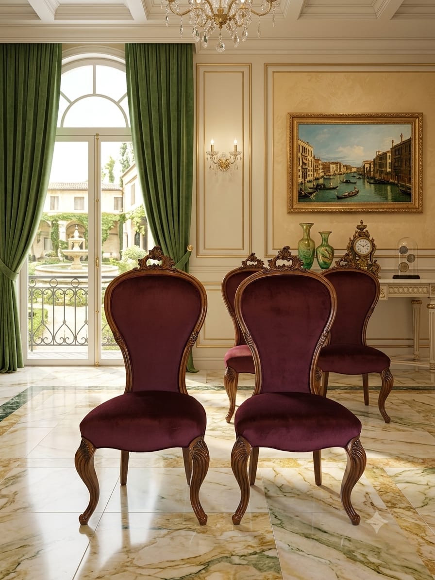Comedor AICO “La Francais” de Michael Amini 🍷