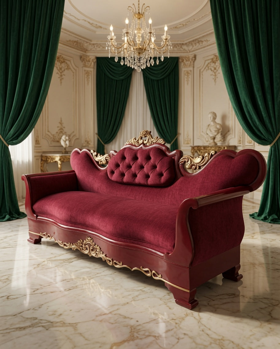 Antique Imperial Sofa from 1850 🌿🏛️🌿