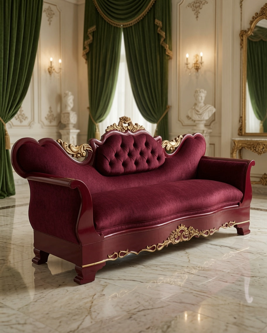 Antique Imperial Sofa from 1850 🌿🏛️🌿
