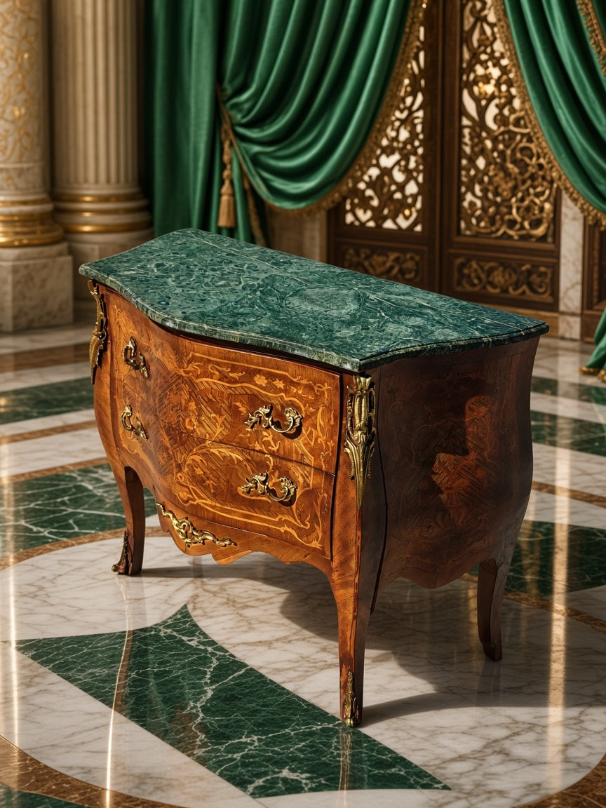 Frances Bombe with Marble Top🌹