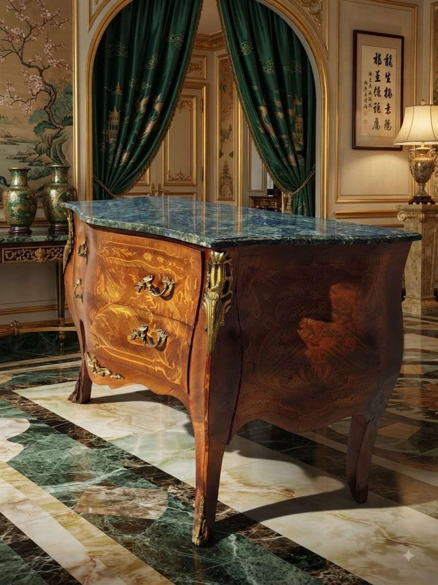 Frances Bombe with Marble Top🌹
