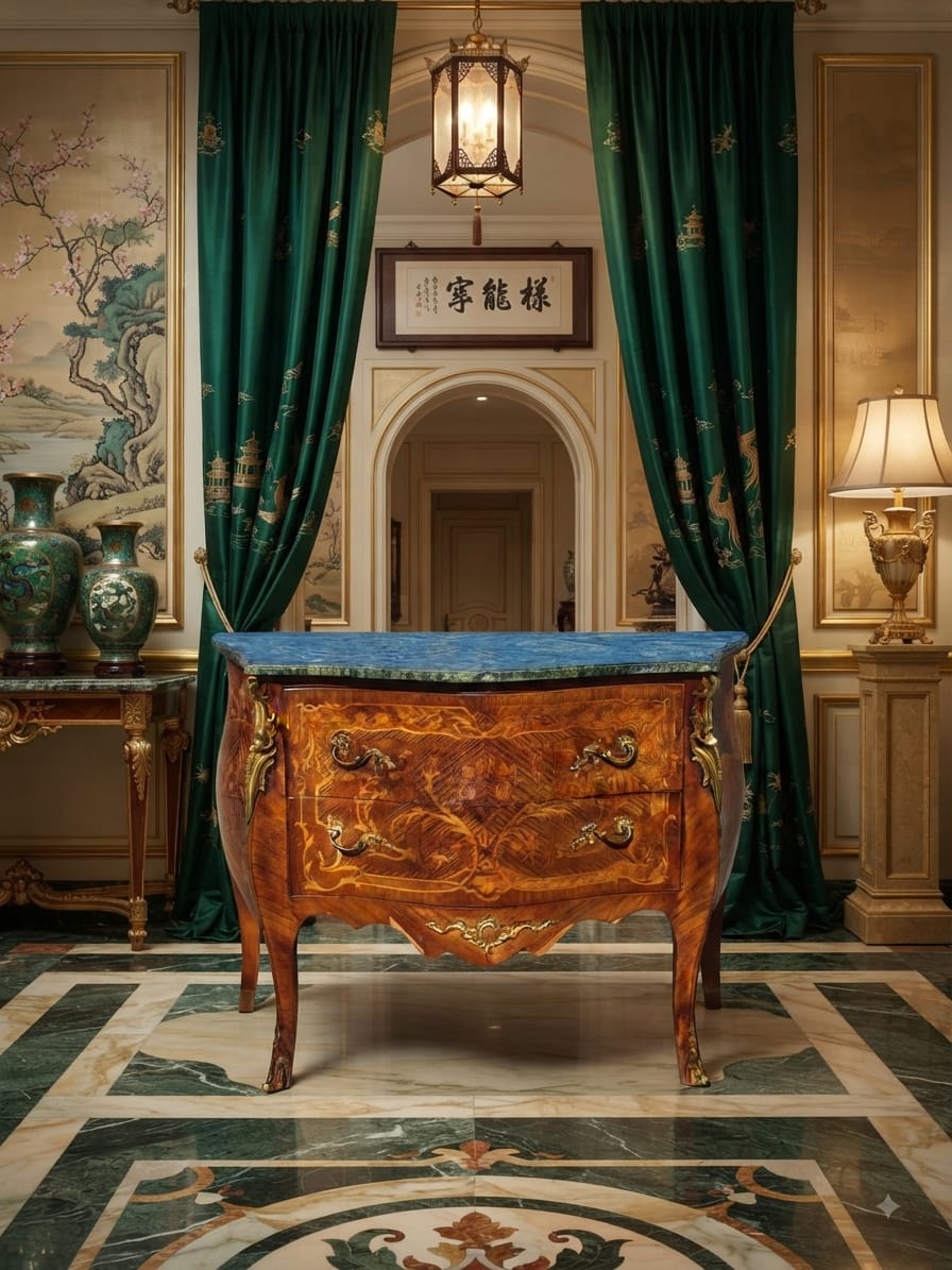 Frances Bombe with Marble Top🌹