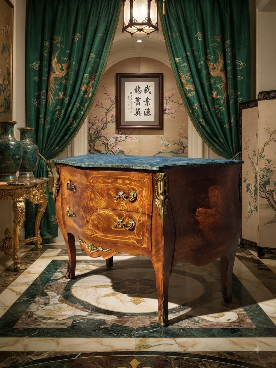 Frances Bombe with Marble Top🌹