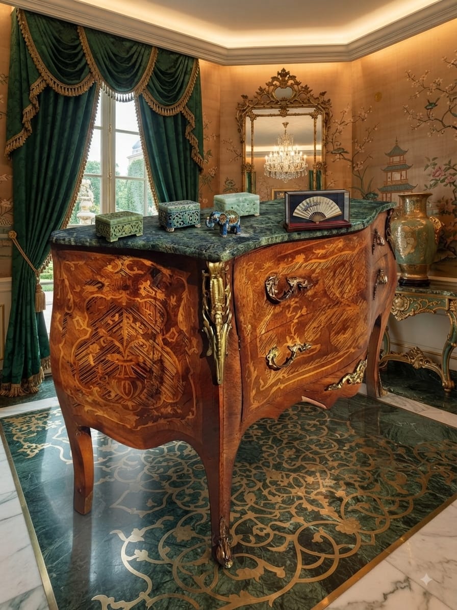 Frances Bombe with Marble Top🌹