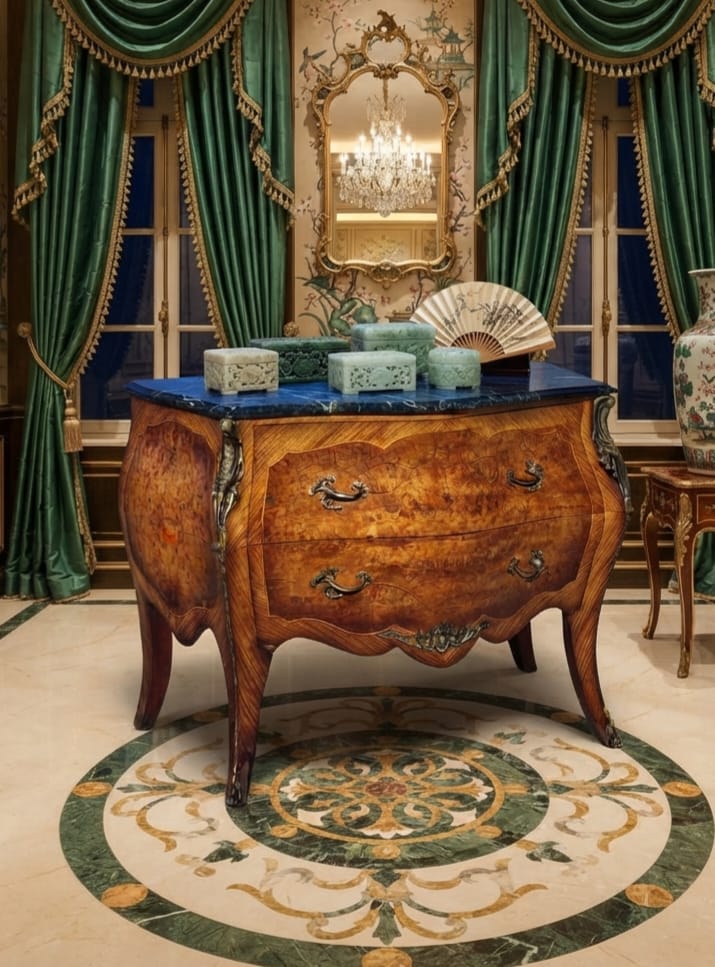 French Bombe with Marble Top🌹