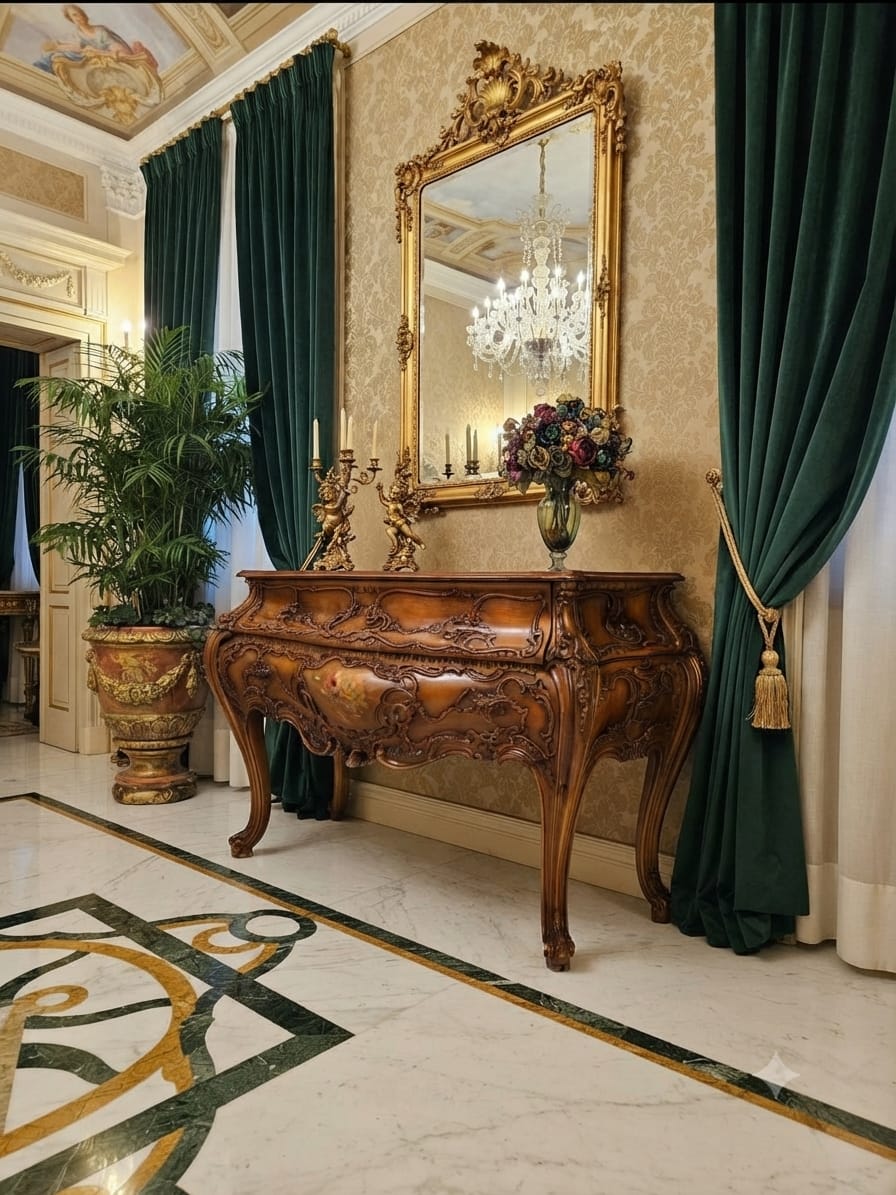 Bombe Italiano – Escultura Funcional en Madera ✨🇮🇹