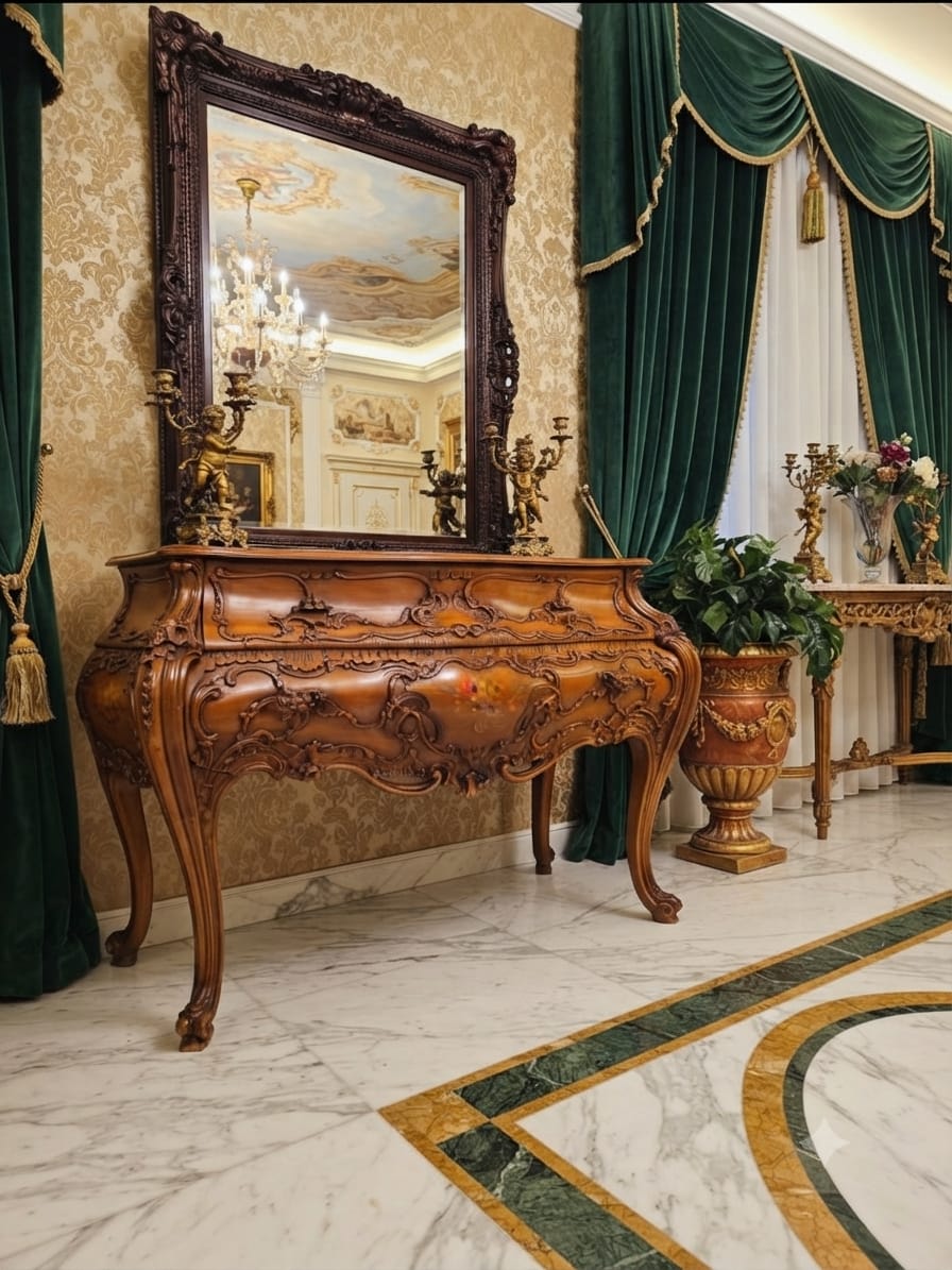 Bombe Italiano – Escultura Funcional en Madera ✨🇮🇹