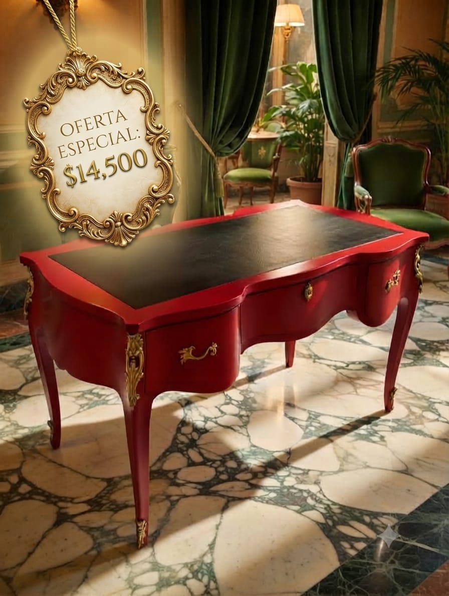 Large French Style Desk 👑🏛️ 🇫🇷✨
