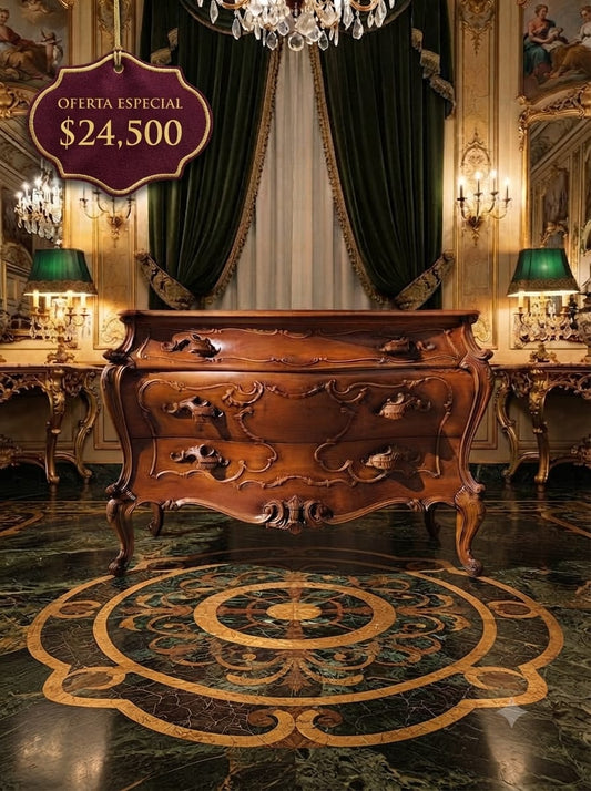 Bombe Italiano Estilo Toscano Provincial: Una Obra Maestra Artesanal ⚜️ 🌟