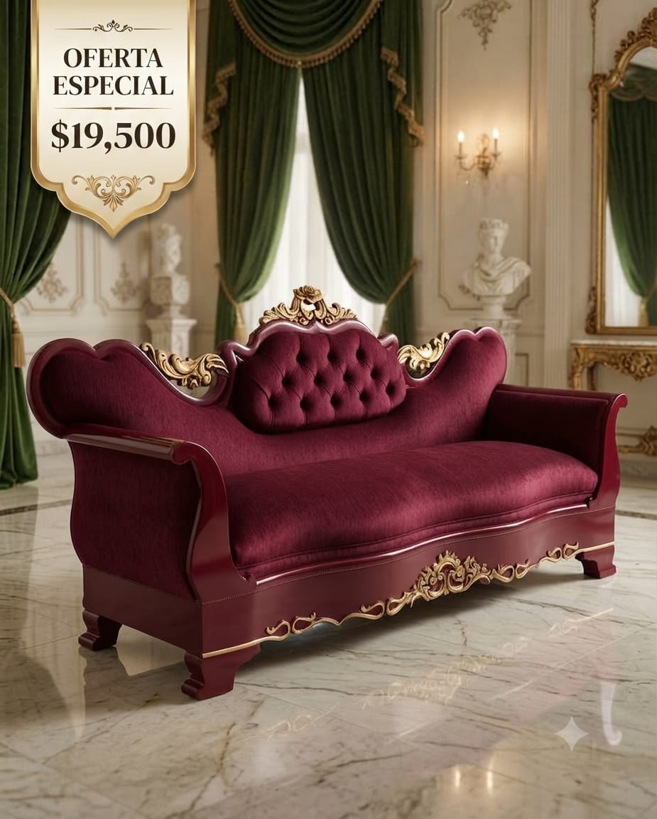 Antique Imperial Sofa from 1850 🌿🏛️🌿
