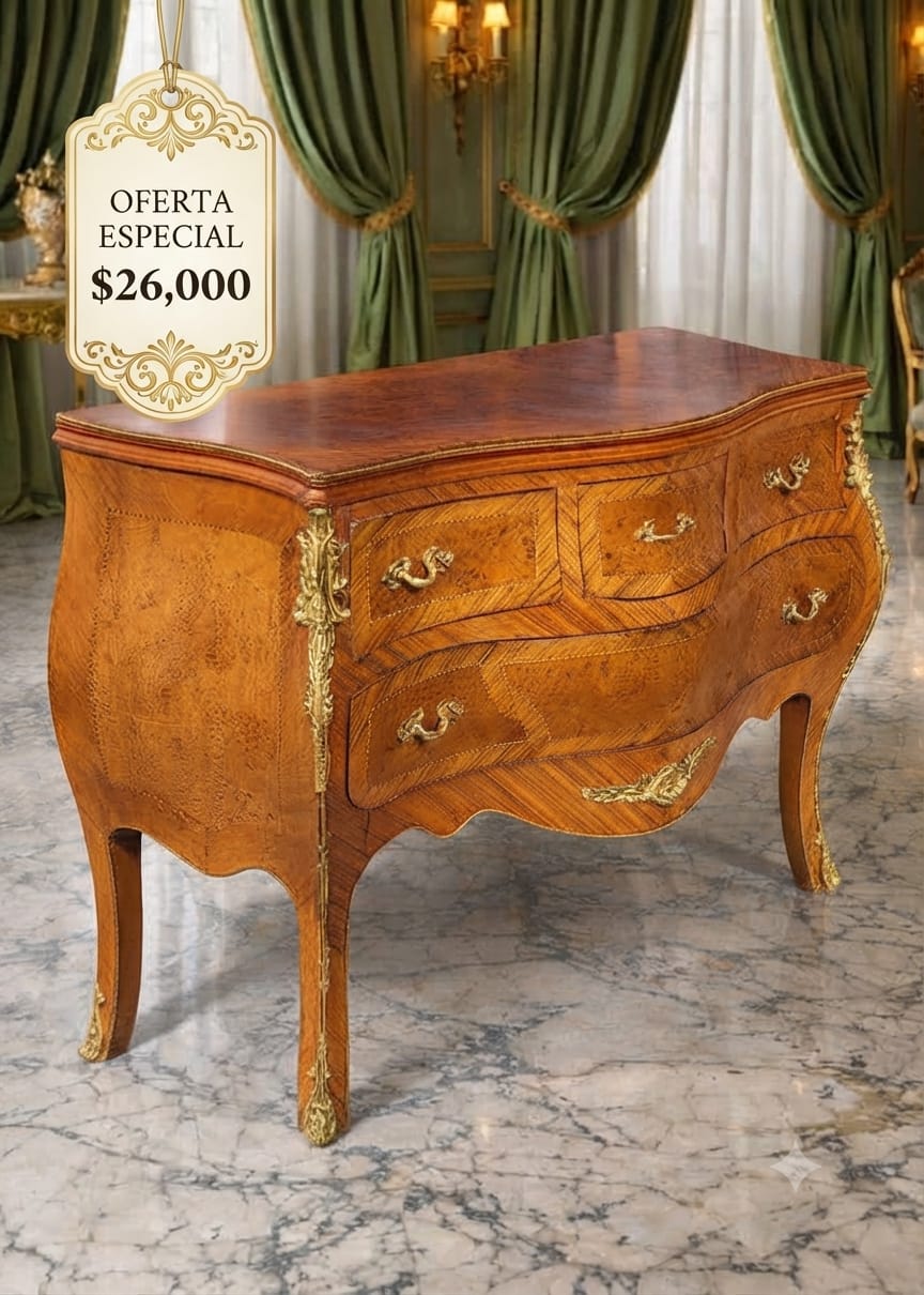 French Louis XV Bombay Chest 🏡✨