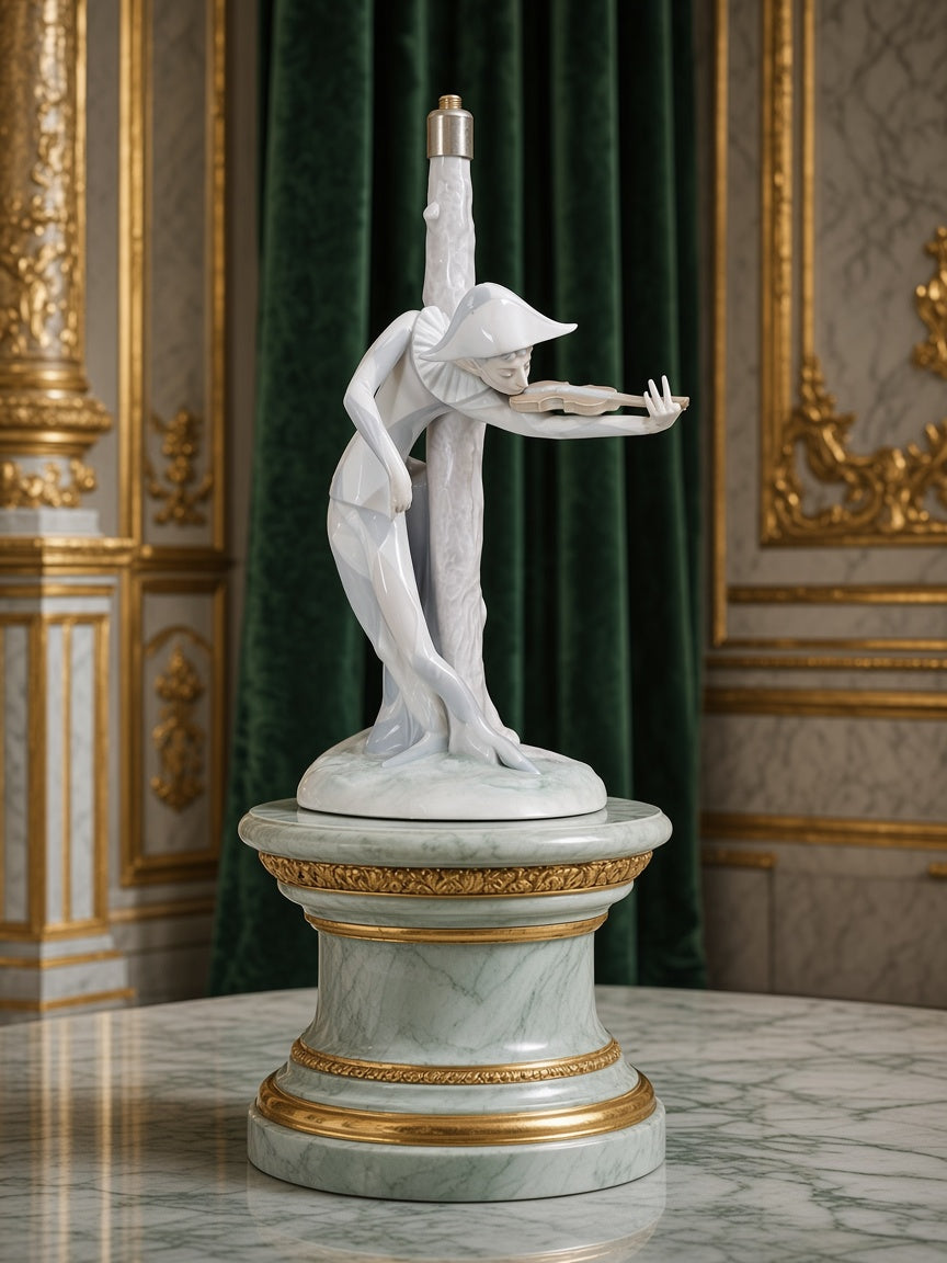 Lladro violinist sculpture #4527 ✨🏛️