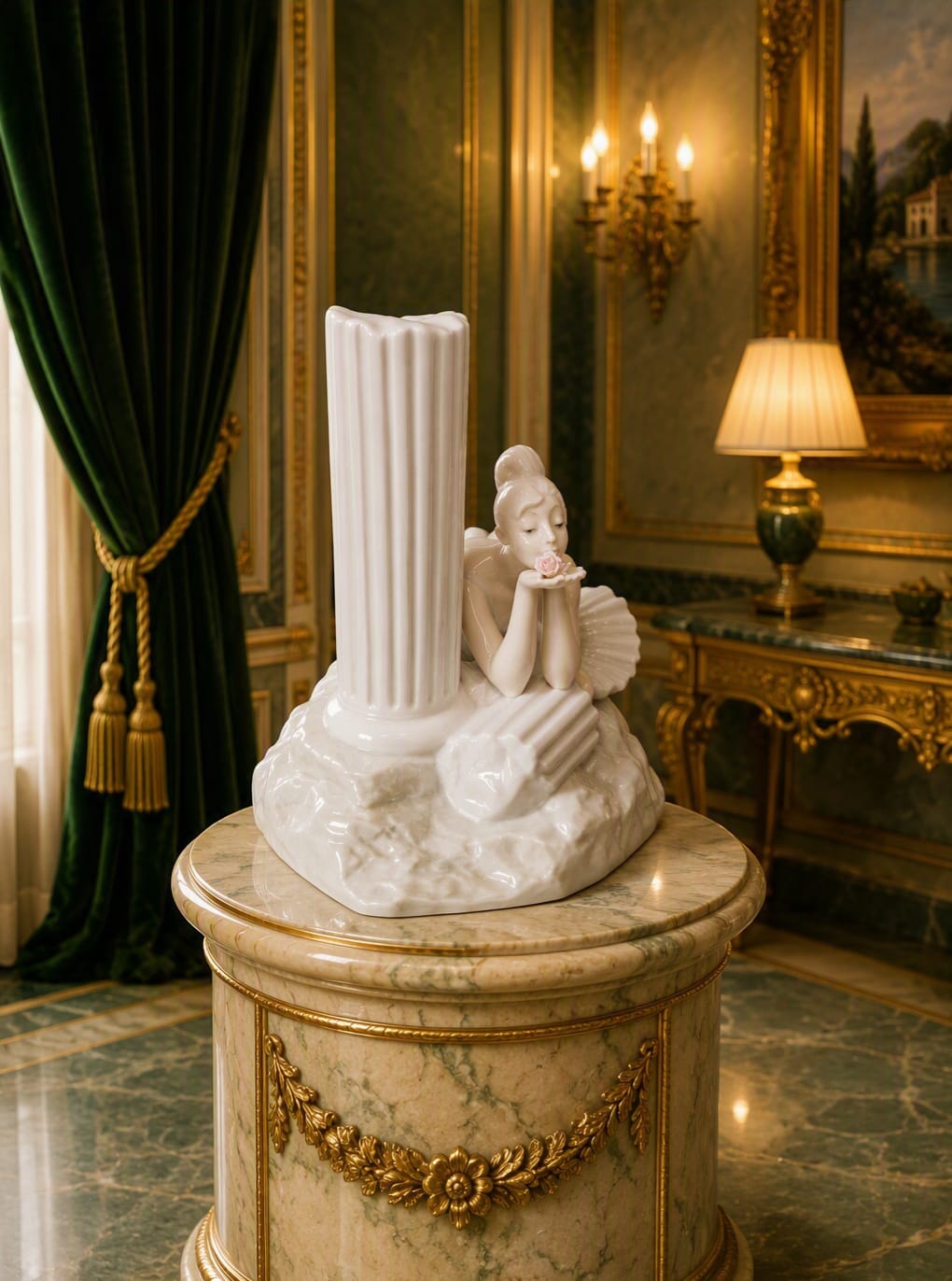 Lladro Sculpture "Lady Ballet - Contemplation" #PP120G ✨🏛️