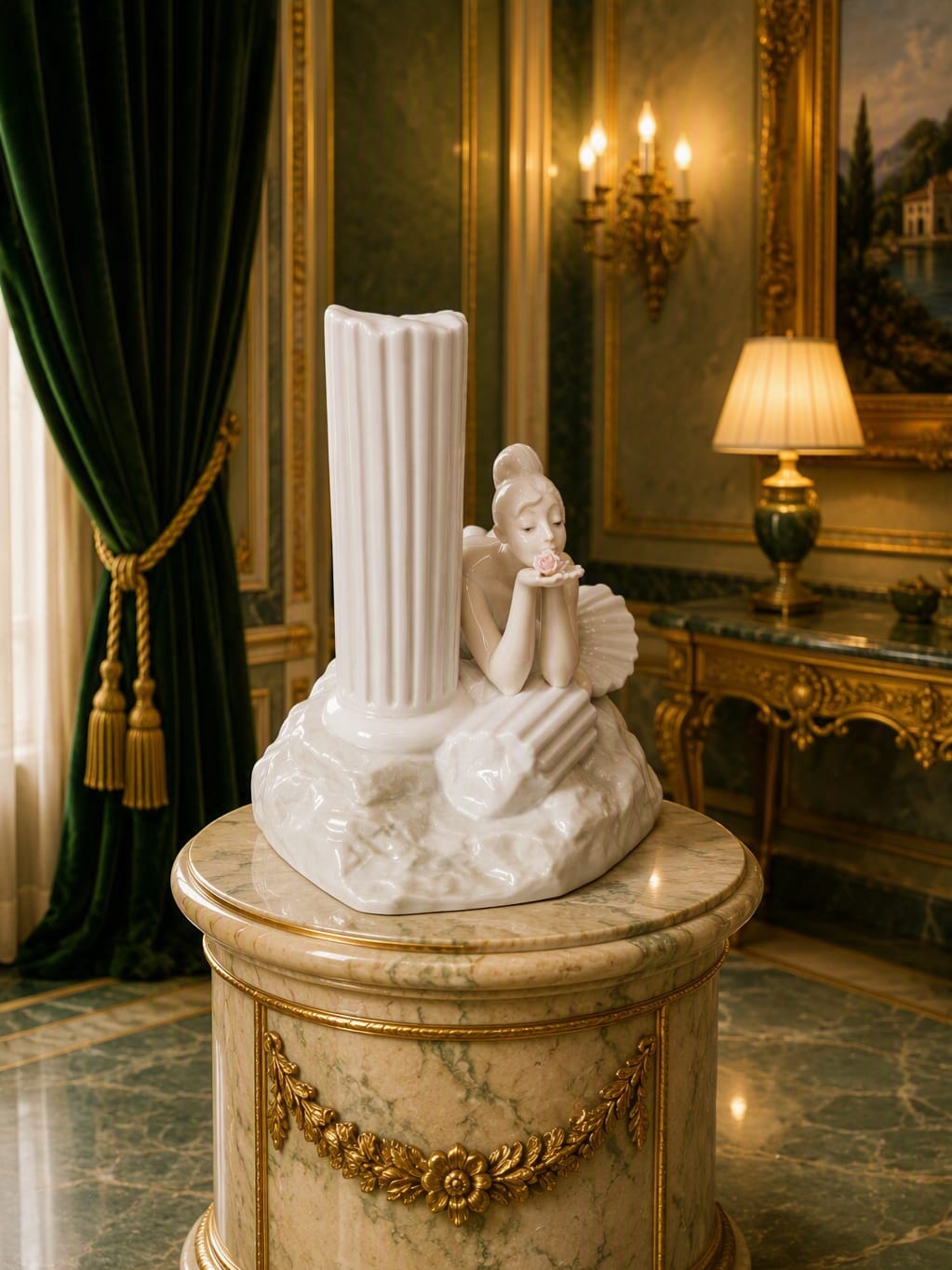 Lladro Sculpture "Lady Ballet - Contemplation" #PP120G ✨🏛️